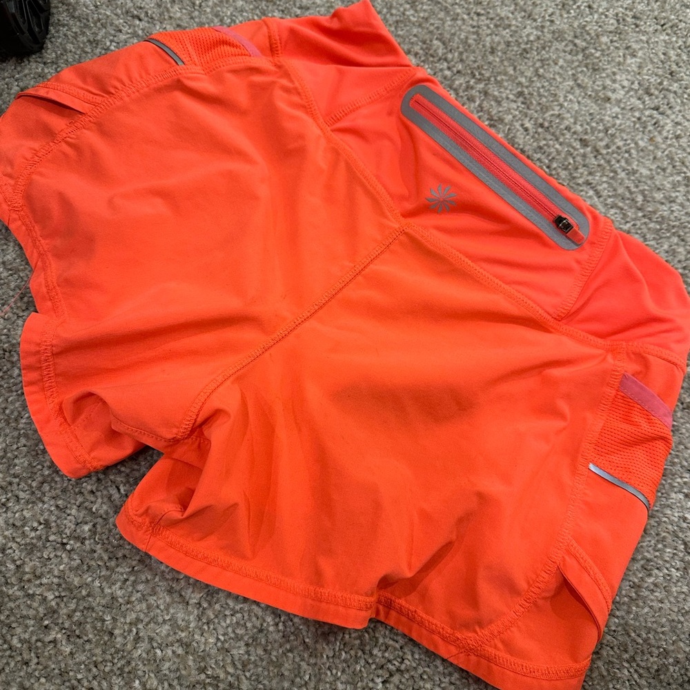 Bright Neon Athleta Shorts